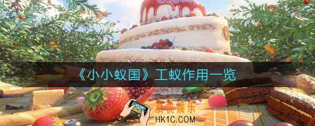 小小蚁国工蚁有什么用