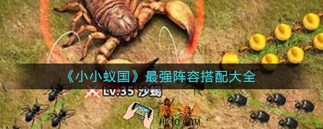 小小蚁国最强阵容怎么搭配