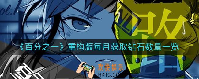 百分之一重构版每月可以获得多少钻石