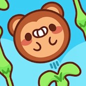 猴子滚动：可爱攀爬
