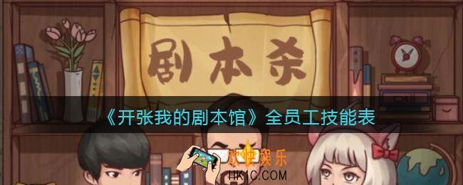 开张我的剧本馆员工技能有哪些