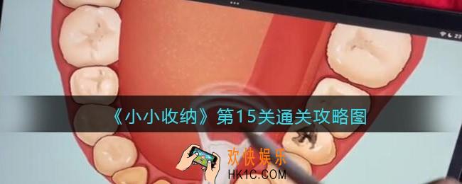 抖音小小收纳游戏第15关攻略图