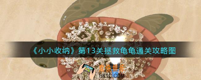 抖音小小收纳游戏拯救龟龟通关攻略图