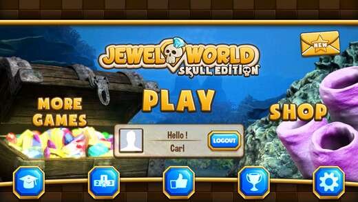 珠宝世界骷髅版