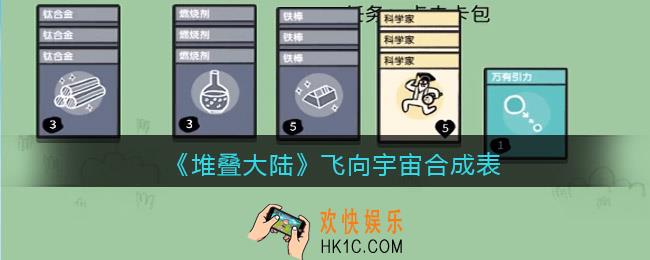 抖音堆叠大陆飞向宇宙怎么合成_飞向宇宙合成表