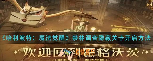 哈利波特魔法觉醒禁林调查隐藏关卡怎么开启_禁林调查隐藏关卡开启方法