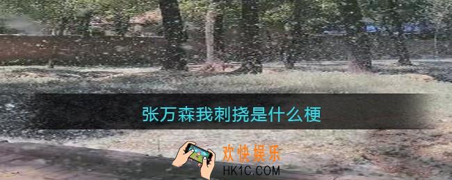 张万森我刺挠是什么梗_抖音张万森我刺挠是什么意思