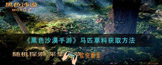 黑色沙漠手游马匹材料怎么获得_马匹草料获取方法