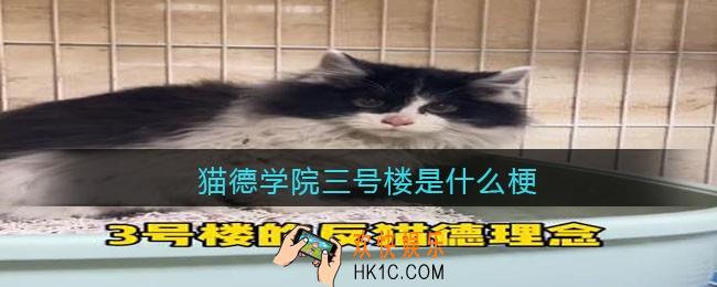 猫德学院三号楼是什么梗/意思_抖音热梗含义出处