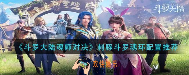 斗罗大陆魂师对决刺豚斗罗魂环怎么配_刺豚斗罗魂环配置推荐