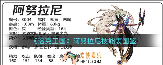 洛克王国阿努拉尼怎么样/厉害吗_阿努拉尼技能表图鉴