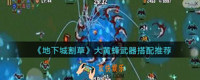 抖音地下城割草大黄蜂怎么搭配武器_大黄蜂武器搭配推荐