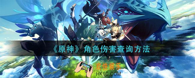 原神角色伤害怎么查询_角色伤害查询方法