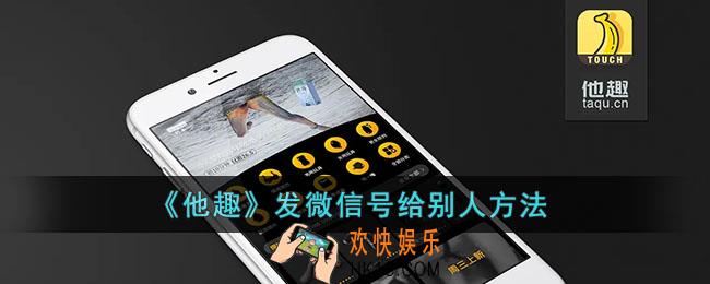 他趣怎么发微信号_他趣把vx号发给别人方法
