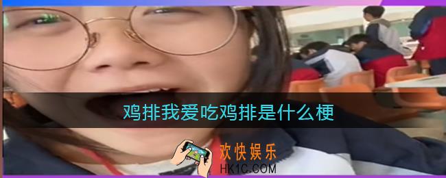 鸡排我爱吃鸡排是什么梗_鸡排我爱吃鸡排是什么意思含义出处