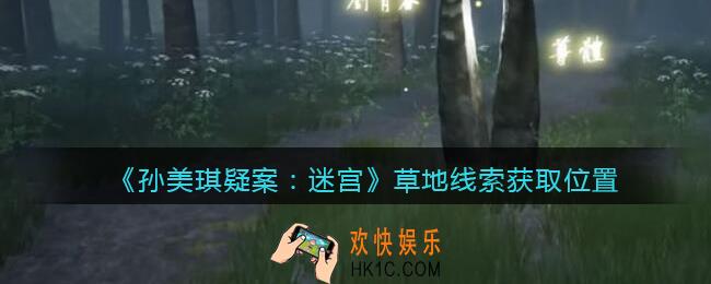 孙美琪疑案迷宫攻略草地在哪里_草地线索获取位置