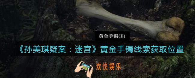 孙美琪疑案迷宫攻略黄金手镯在哪里_黄金手镯线索获取位置