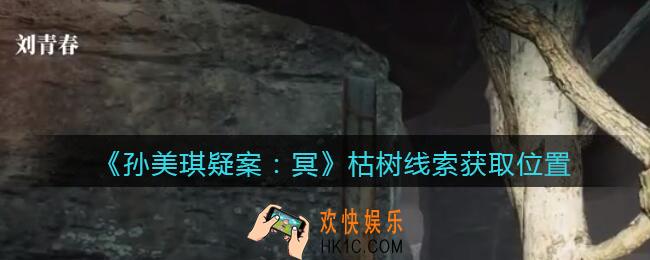孙美琪疑案冥DLC攻略枯树在哪里_线索获取位置