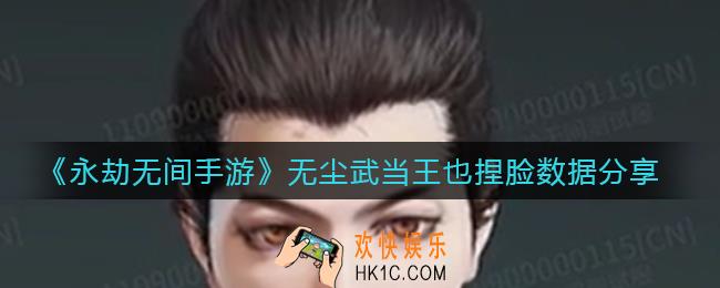 永劫无间王也怎么捏脸_无尘武当王也捏脸数据分享