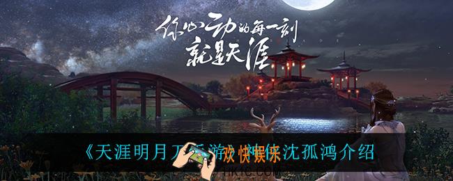天涯明月刀手游沈孤鸿怎么样_神侠沈孤鸿介绍