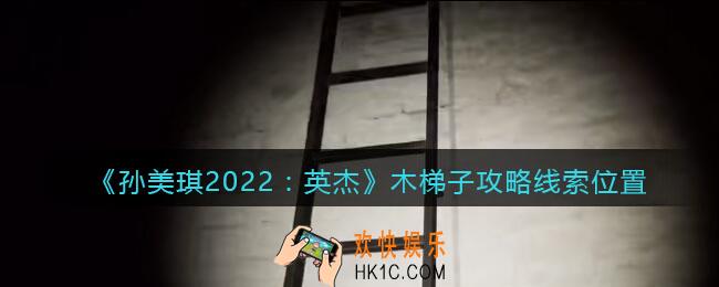 孙美琪疑案2022英杰木梯子在哪里_木梯子攻略线索位置