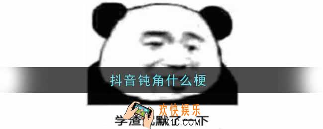 抖音钝角是什么梗_选c钝角是什么梗