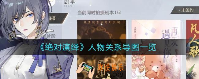 绝对演绎人物之间有什么关系_人物关系导图一览