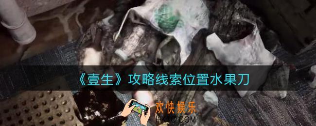 孙美琪疑案壹生水果刀在哪里_壹生dlc攻略线索位置水果刀