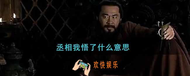 丞相我悟了什么意思_丞相我悟了意思介绍