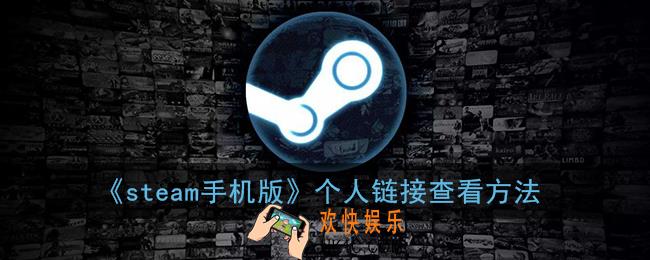 steam手机版怎么看个人链接_手机steam个人链接查看方法