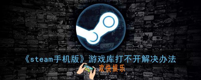 steam手机版打不开库存怎么办_steam游戏库加载不出来解决办法