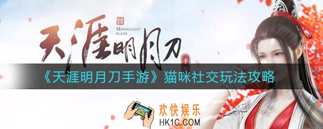 天涯明月刀手游猫咪社交怎么玩_猫咪社交玩法攻略
