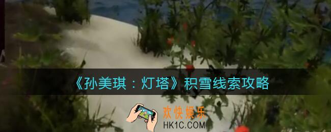 孙美琪疑案灯塔积雪在哪_2022灯塔线索积雪获取位置