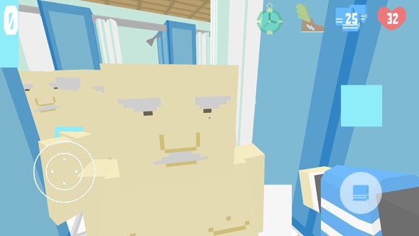 至少得穿上毛巾