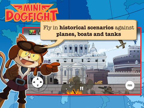 迷你狗飞行战斗