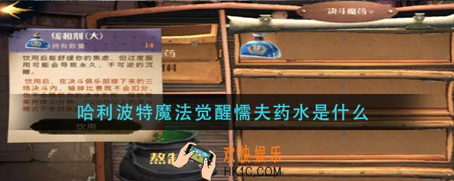 哈利波特魔法觉醒懦夫药水是什么_懦夫药水含义介绍