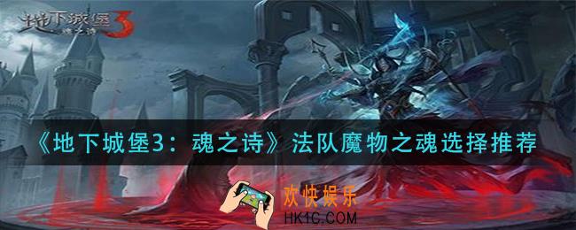 地下城堡3魂之诗法队魔物之魂带什么_法队魔物之魂选择推荐