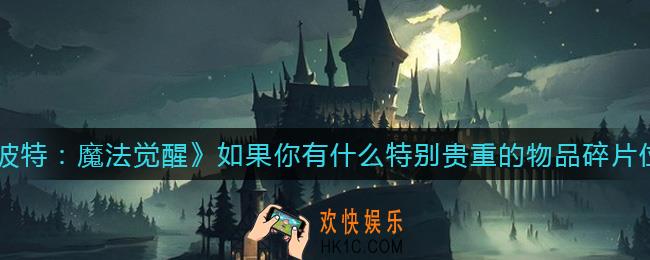 哈利波特魔法觉醒如果你有什么特别贵重的物品碎片在哪_如果你有什么特别贵重的物品碎片位置介绍