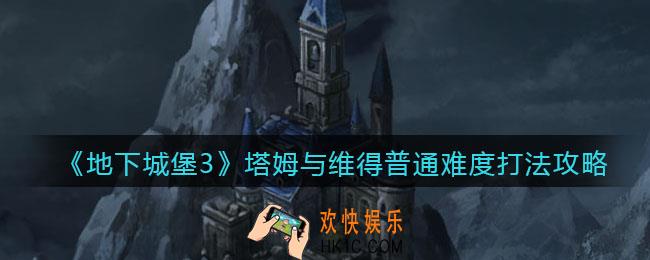 地下城堡3魂之诗塔姆与维得普通难度怎么打_塔姆与维得普通难度打法攻略