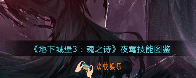 地下城堡3魂之诗夜莺怎么样_夜莺技能立绘图鉴