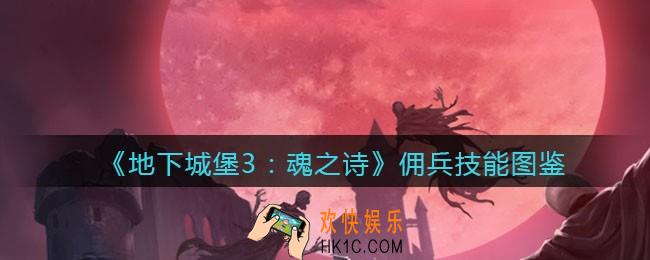 地下城堡3魂之诗佣兵怎么样_佣兵技能图鉴