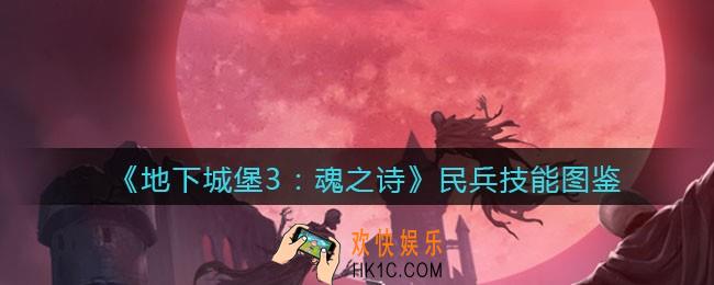 地下城堡3魂之诗民兵怎么样_民兵技能图鉴