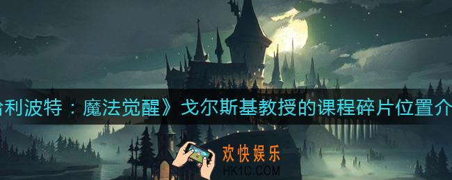 哈利波特魔法觉醒戈尔斯基教授的课程碎片在哪_戈尔斯基教授的课程碎片位置介绍