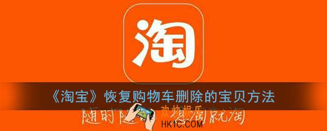 淘宝怎么恢复购物车删除的宝贝_淘宝购物车删除的东西怎么恢复