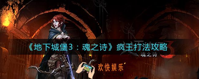 地下城堡3魂之诗疯王怎么打_疯王打法攻略
