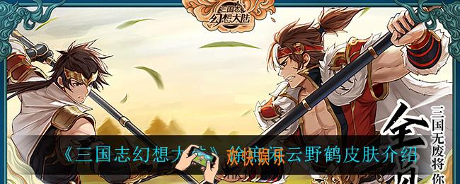 三国志幻想大陆徐庶闲云野鹤皮肤怎么样_徐庶闲云野鹤皮肤介绍