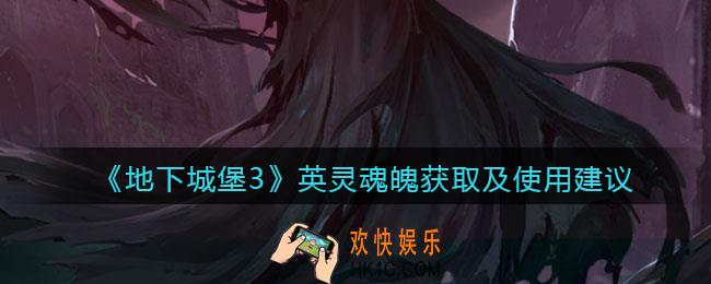 地下城堡3魂之诗英灵魂魄怎么用_英灵魂魄获取及使用建议