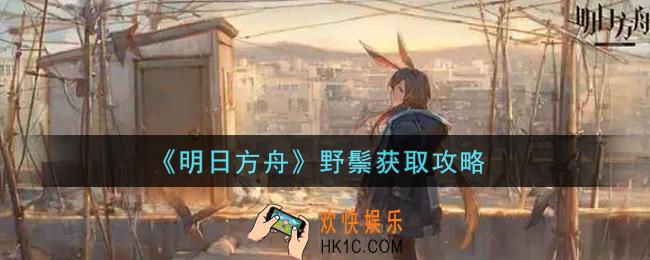 明日方舟野鬃怎么获得_野鬃获取攻略