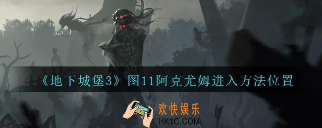 地下城堡3魂之诗图十一怎么进_图11阿克尤姆在哪进