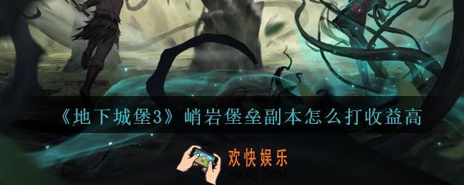 地下城堡3魂之诗峭岩堡垒副本怎么打收益高_副本·峭岩堡垒高收益打法
